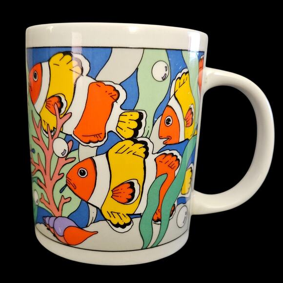 Studio Nova Ocean Reef Mug Coffee Cup Tropical Fish Coral Sea Life M2506 China - Picture 1 of 7